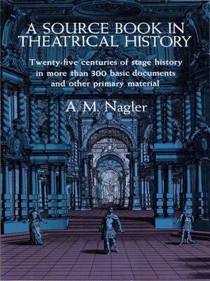 cover image of A Source Book in Theatrical History